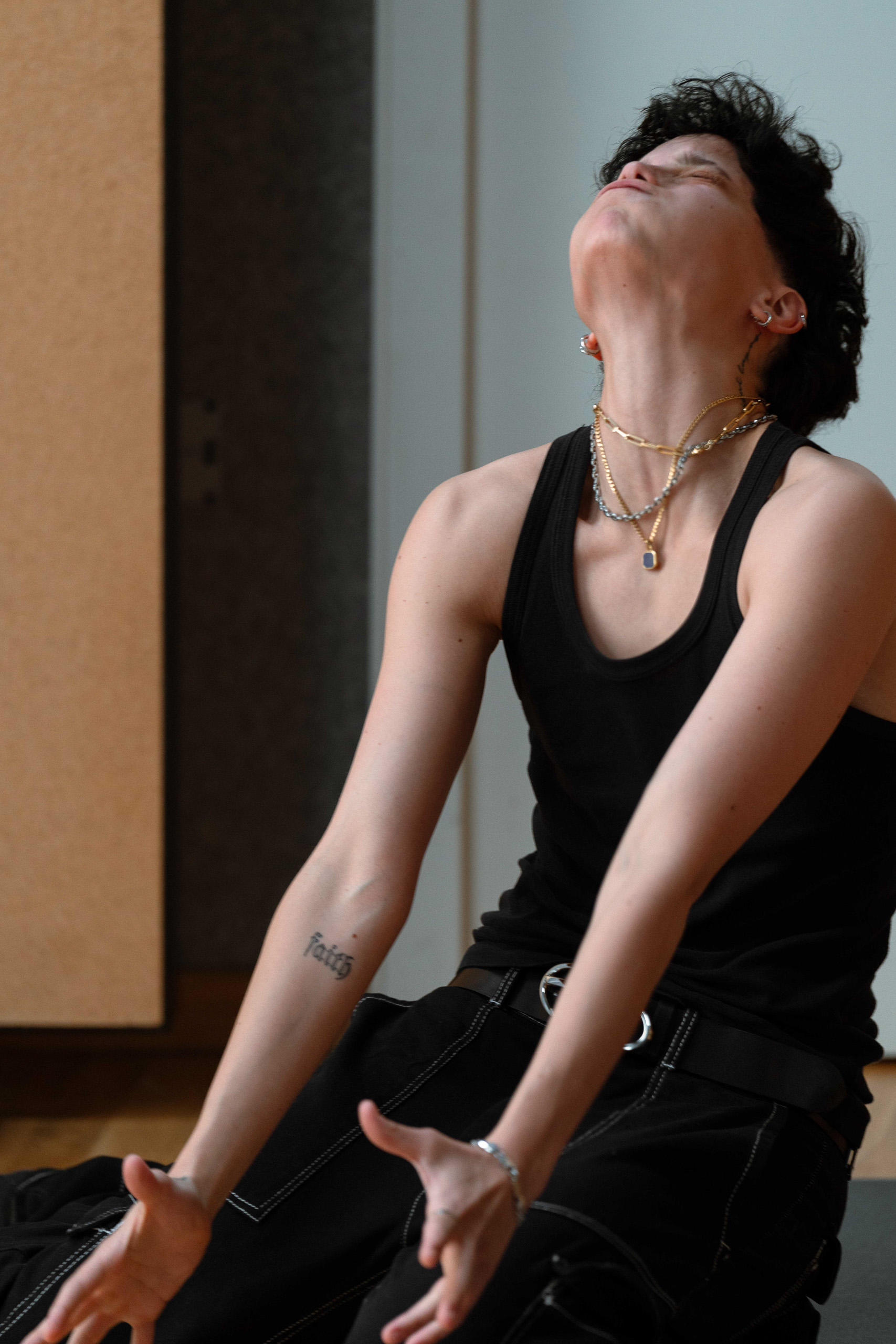 Foto reportage e creazione contenuti al Mob studios di Roma nella lezione di recitazione alla Actorsgym